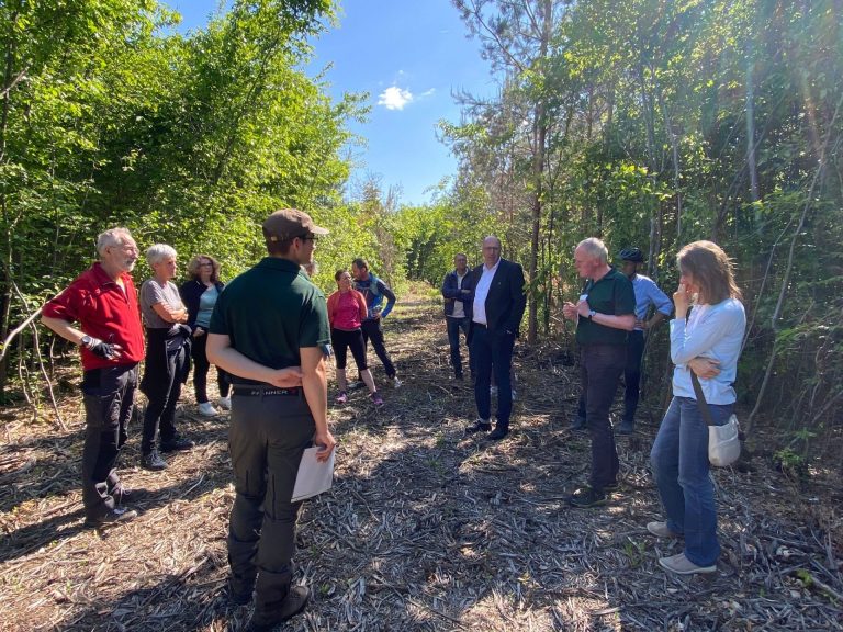 Waldbesuch mit ForstBW im Hardtwald